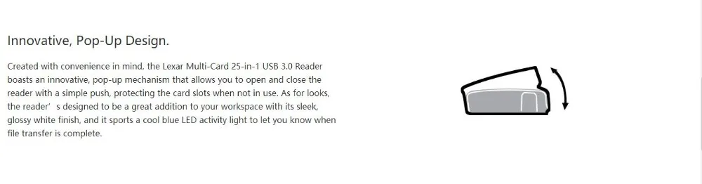 Lexar card reader 25in1 4