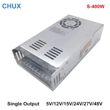 

CHUX 400W 12V 24V 5V 15V 27V 48V DC Power Supply Use For Industry S-400W Single Output Switching Power Supply