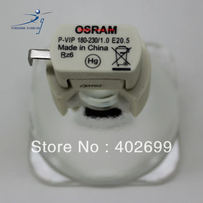 bilder für Original P-VIP 180-230/1. 0 E20.5 projektorlampe für Osram bilder für Original P-VIP 180-230/1. 0 E20.5 projektorlampe für Osram