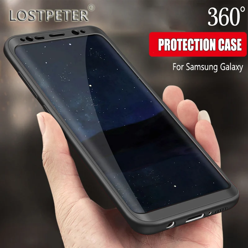 Luxury 360 Full Body Cover Case For Samsung Galaxy S8 Plus Cases Ultra Thin Protection S7 Edge S6 Note 8 |