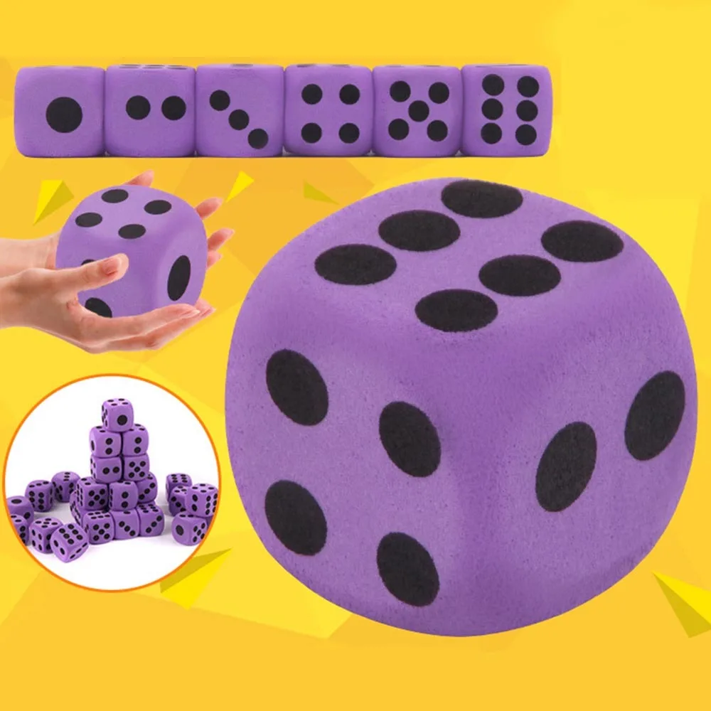 

Dice Bubble Sieve Foam Dice Game Entertainment Number Dice DIY Puzzle Building Blocks Party Children shake Toys Adult bar Dice