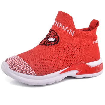 

Cartoon sports shoes girls boys No shoelace soft casual shoes Europe size 27-35