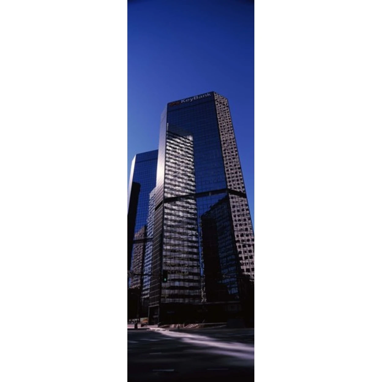 Bank building in a city  Key Bank Building  Denver  Colorado  USA Poster Print (18 x 6)