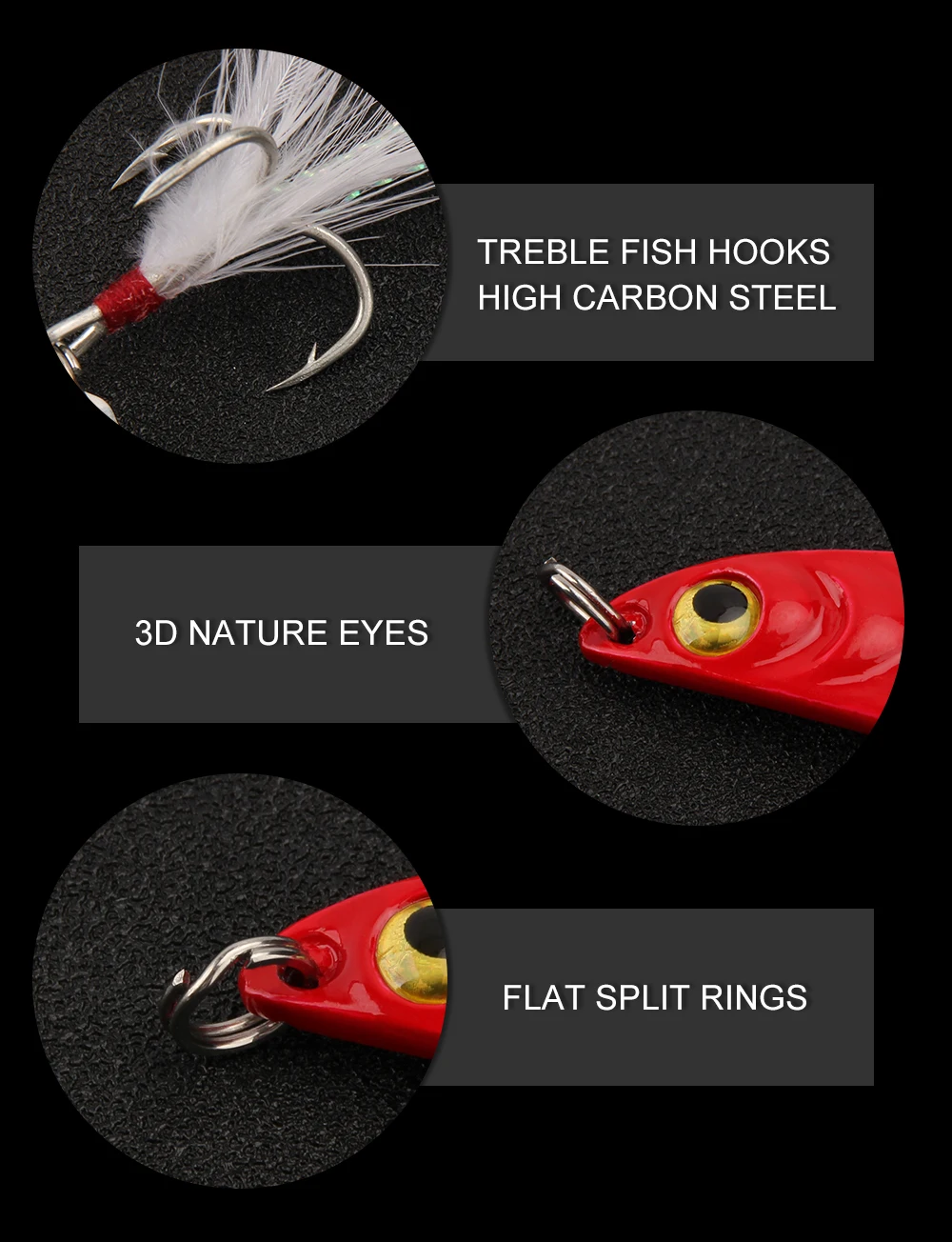 Spinpoler Vertical Jigs Laser Slow Jigging Lure Metal Fishing Casting Spoons 5 Colors 7g 10g 15g 20g Weights, Pack Of 2  (3)
