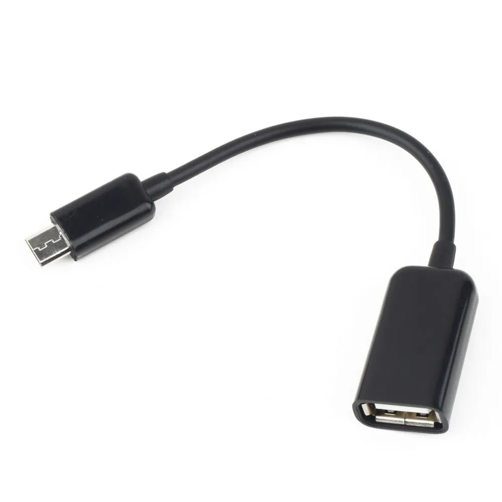 1 шт./2 шт./5 шт. Micro USB Мужской к женскому USB хост кабель OTG мини USB кабель для планшетных ПК мобильного телефона MP4 MP5 черный