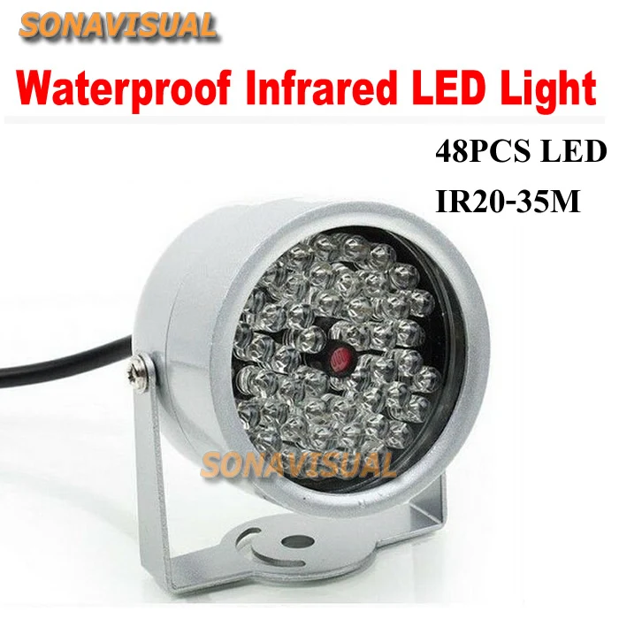 Hot 48PCS Infrared LED illuminator light CCTV IR Infrared Night Vision