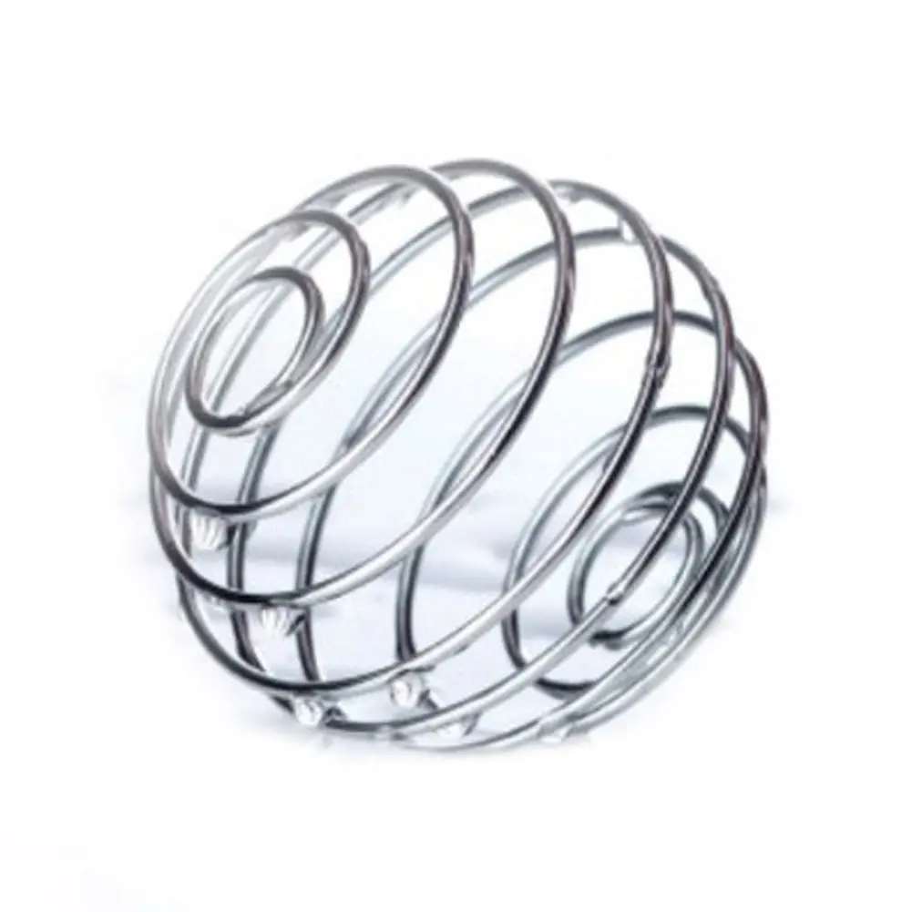 

1 Pcs New Albumen Powder Shake Cup Stir Ball Stainless Steel Spring Ball