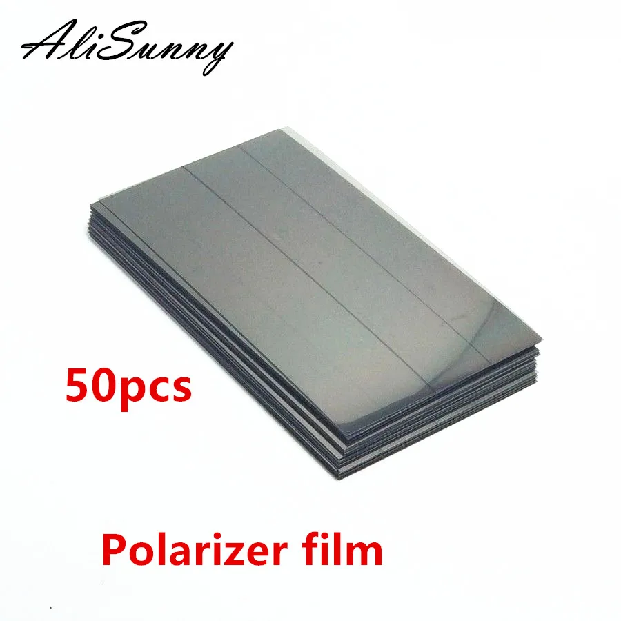 

AliSunny 50pcs Polarizer Film for iPhone 6S 7 6 Plus 5S 5G 5C Front LCD Screen Polarization Polarized Light Film Parts