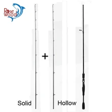 ROSEWOOD 2,1 m/2,4 m полые/Твердые Двойные наконечники Приманка Удочка(MH, M,) 7-28g тест Мультипликаторная Катушка для спиннинга стержень(Китай/Fuji