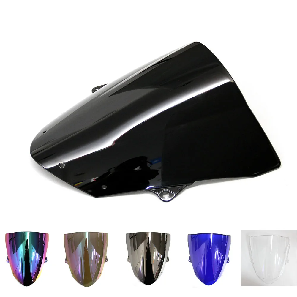 

Motorcycle Windshield Windscren Protector Double Bubble For Kawasaki ZX6R ZX-6R 636 2009-2015 ZX10R ZX-10R 2008-2010