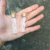 5ml 10ml 15ml Mini Glass Bottle with Corks Empty Jars Vial for Tea Saffron Sweet Food Gift Bottles Gift Wedding Jars 24pcs 5