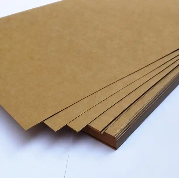 Online 230g A4 Brown Kraft Blank Matte Paper Cardstock Thick Placeholder 230g A4 Brown Kraft Blank Matte Paper Cardstock Thick Papers Cardboard For Craft Cardmaking 2 To