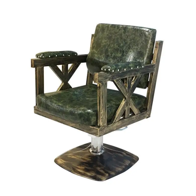 

Designe Modern Barber Swivel Leather Executive Computer Office Decoration Gaming Salon Chair Beauty Synthetic Metal