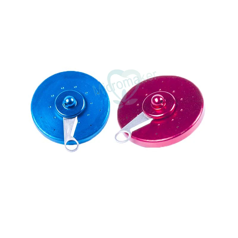 

Dental Gutta Percha Point Gauge Including Cutter For Tips Round Type Blue /Red