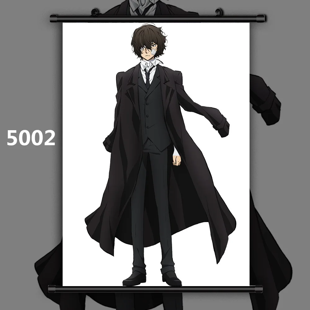 Bungou бродячие собаки один Dazai Chuuya Аниме Манга плакат прокрутки - Цвет: 5002