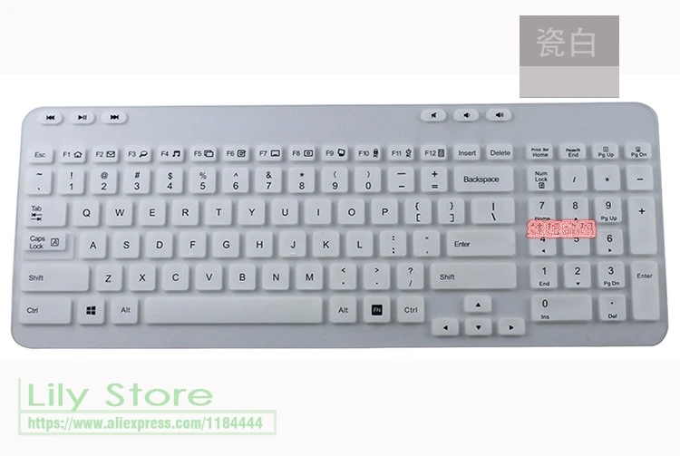 Силиконовый пылезащитный механический чехол для клавиатуры для logitech MK365 MK360 K365 K360 Беспроводная настольная Пылезащитная пленка