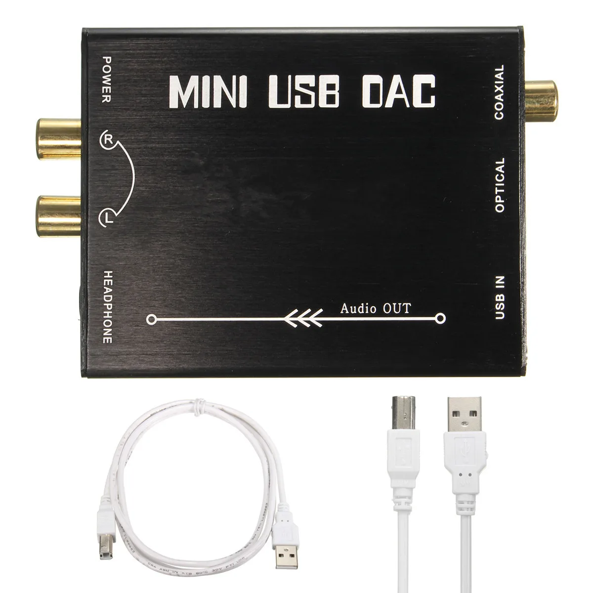 

LEORY PCM2704 DAC Digital To Analog Audio Converter To S/PDIF HIFI USB Sound Card With PRO ConverterOptical Coaxial DAC Decoder