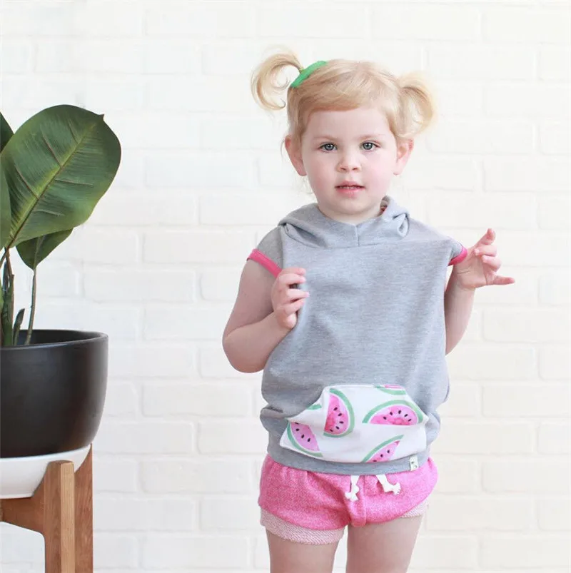 0 4Y Watermelon Baby Kids Children Clothes Sets Girls Boys Cotton