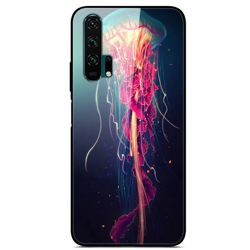 Premium Tempered Glass Hard Back Cover for Huawei Honor 20 Series