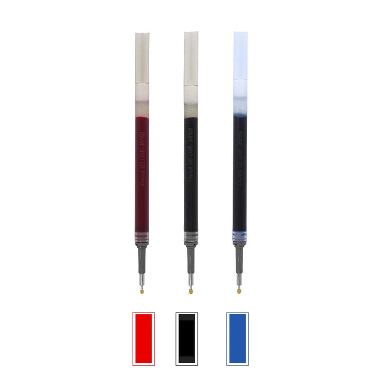 Сменная гелевая ручка LifeMaster Pentel EnerGel LRN5 0 5 мм черная/синяя/красная для BLN75|gel pen