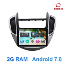 9″ Android 7 Car DVD Player GPS for Chevrolet TRAX 2013 2014 2015 audio car radio stereo navigator with bluetooth wifi built in