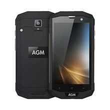 AGM A8 5.0 дюймов 4 г FDD LTE Dual SIM IP68 прочный мобильный телефон Android 7.0 4 ядра 13.0MP 4050 мАч поддержка Bluetooth NFC OTG