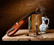 free shipping modern photography musical Instruments still life oil painting canvas printings on canvas art decoration picture