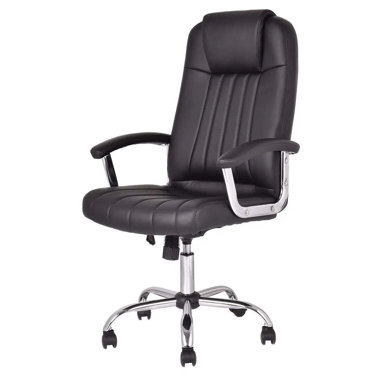 

Giantex New Ergonomic PU Leather High Back Gaming Chair Modern Swivel Executive Computer Desk Task Office Chair HW53039