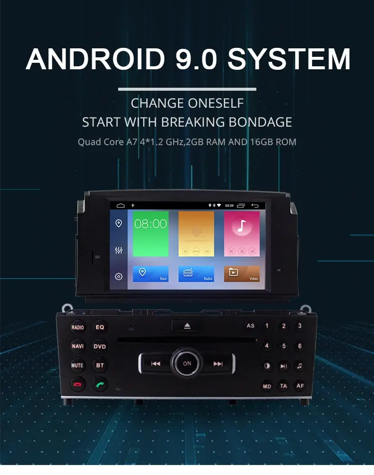 Flash Deal LJDA 1Din Android 9.0 Car DVD Player For Mercedes Benz C200 C180 W204 2007 2008 2009 2010 Gps Navigation Stereo Radio Multimedia 1 Flash Deal LJDA 1Din Android 9.0 Car DVD Player For Mercedes Benz C200 C180 W204 2007 2008 2009 2010 Gps Navigation Stereo Radio Multimedia 1