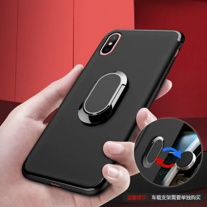 

P30 Mobile Phone Case Ring Magnetic Absorption Vehicle-mounted Support Mate20pro 7 Mobile Phone Case