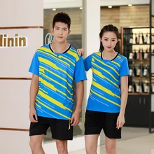 Новая быстросохнущая спорт, бадминтон одежда Для женщин/Для мужчин, для настольного тенниса, теннис костюм, настольный теннис одежда, бадминтон, комплекты одежды для детей, кофта 3090