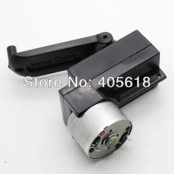 

3V DC Hand Crank power generator Dynamo Green energy gear box DIY kit