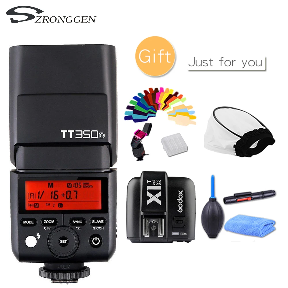 Godox Mini Speedlite TT350S TT350N TT350C TT350O Camera Flash TTL HSS for Olympus Mirrorless DSLR A7s A6000 A6500 Series | Электроника
