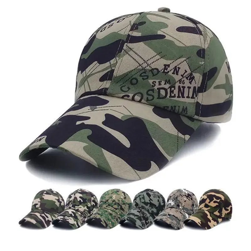 

Hunting Caps Outdoor Sports Hat Army Mens Womens Hats Special Camouflage Hats Visor Baseball Caps Free Shipping Sale