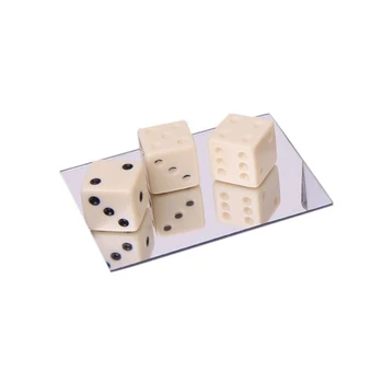 

Mirror Dice Illusion Trick Game Magic Props
