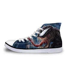 

Newest Men Shoes Spring/Autumn Breathable Men Venom Casual Shoes High Top Lace-up Men Canvas Shoes Outdoor Men's Flat Shoes
