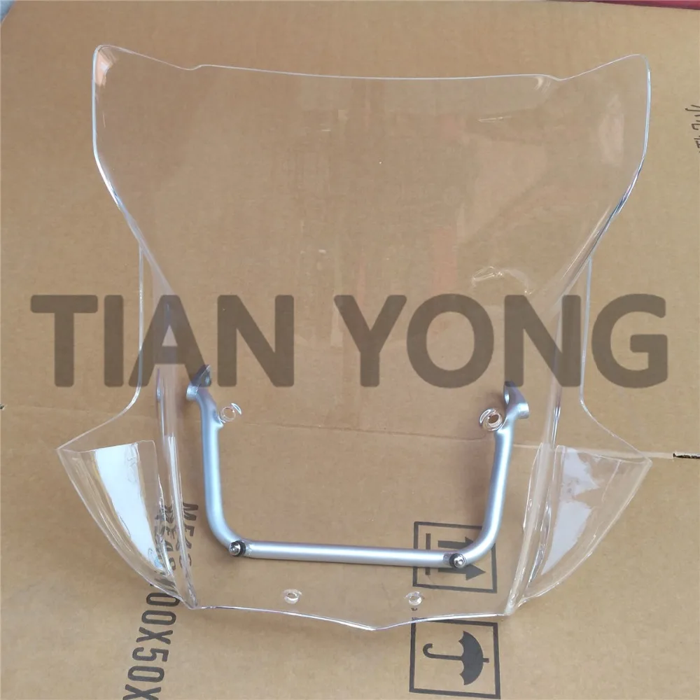 

For BMW GS1200 Adventure 2005-2012 High Quality Wind Deflectore Windshield Windscreen With support frame