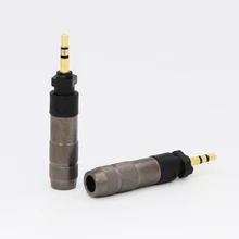 Hifi Headphone DIY Pin Adapter For Philips SHP9000 SHP8900 Headphone Upgrade Cable 2 Pcs