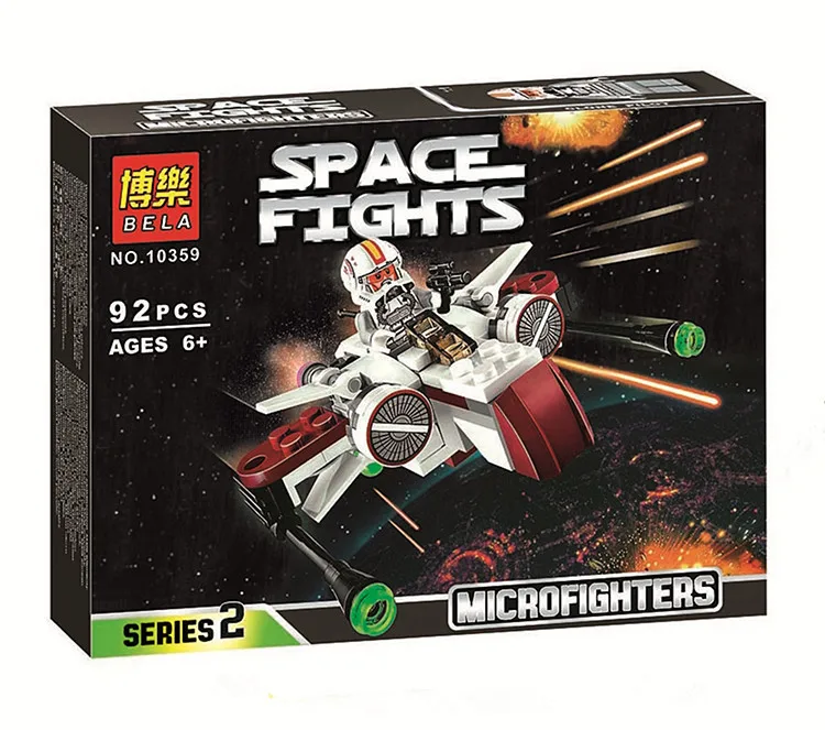 

BELA 10359 Star Wars Warships Spaceship Clone Troopers Minifigures Model Building Blocks Sets Bricks Toys  Toy