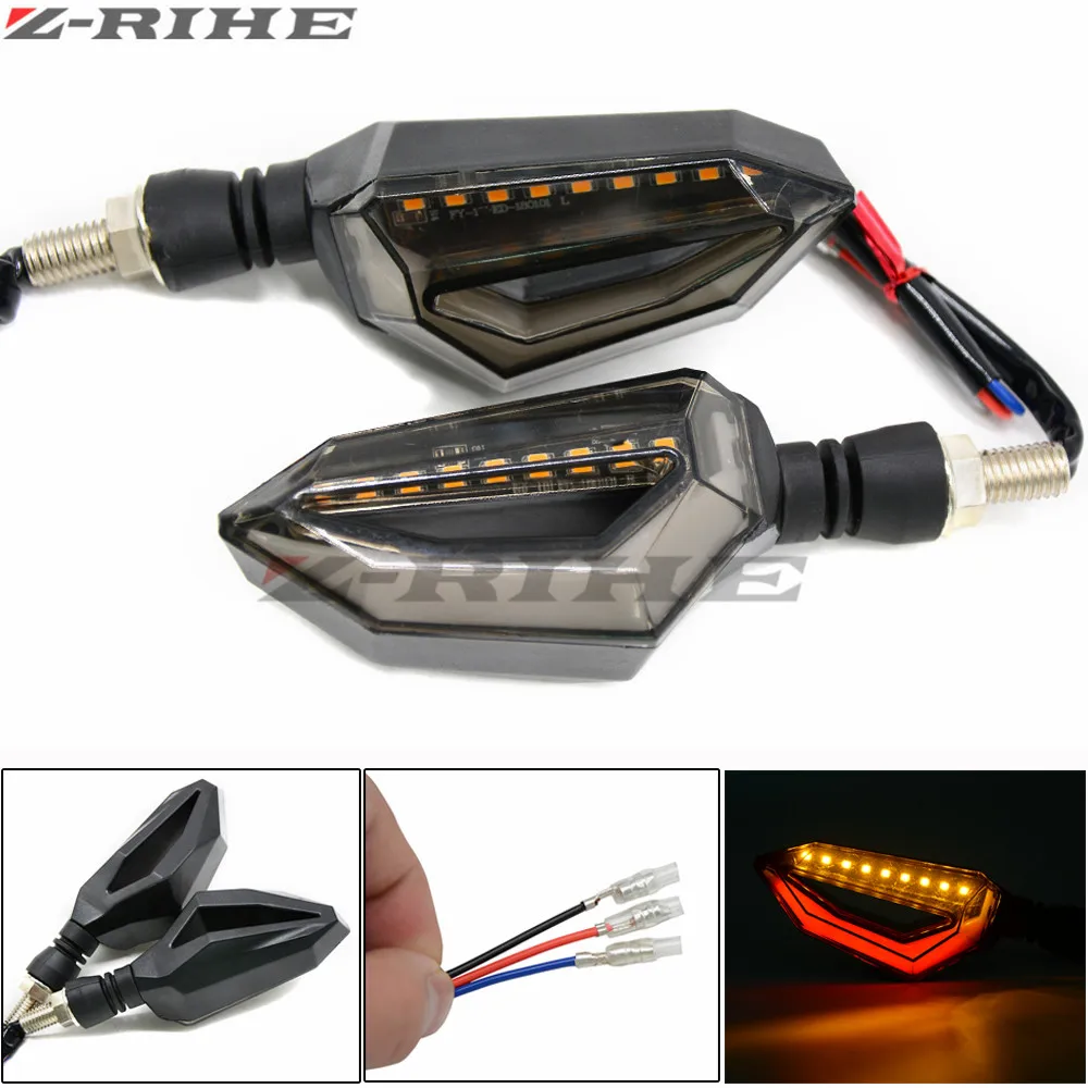 Universal Motorcycle Turn Signal LED blinkers flashing lights led