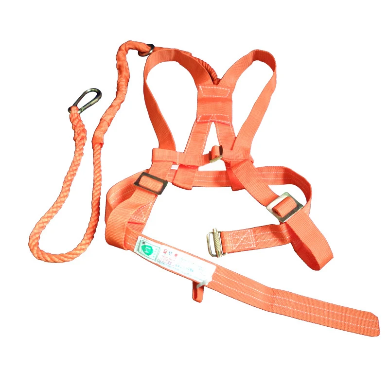 Safety Belt Single Hook Half Body Safety Harness For Working Construction High altitude
