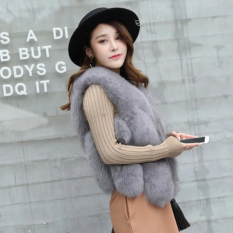 Real-Fox-Fur-Vest-for-Women-Winter-Autumn-Warm-Lady-Gilet-Sleeveless-Fox-Fur-Waistcoat-Female (2)