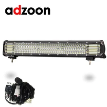 ADZOON светодиодный светильник для внедорожников IP67 Водонепроницаемый 22 дюйма 540 Вт комбинированный луч автомобильный светильник для 12 В 24 В лодок автомобильный тягач 4x4 внедорожник