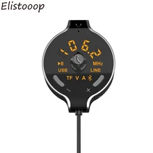 Модулятор Автомобильный аудио MP3 плеер Bluetooth Handsfree Car Kit с двойной зарядное устройство USB Поддержка TF-карты/U диск