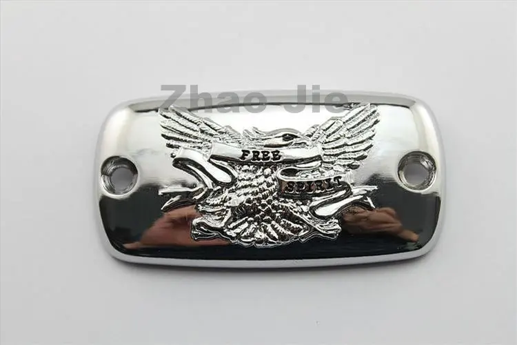 Chrome Brake Fluid Reservoir Cap Cover For Honda Valkyrie Goldwing 1500