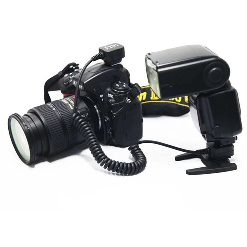 Pixel FC-312 1,8 m/3,6 m ttl Расширение синхронизации вспышки для Nikon D700 D80 D300 D80 D90 D70 D50 SB-600 D3