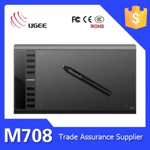 Cheaper M708 Graphics Drawing Tablet With Regargeable Stylus Pen On Sale
