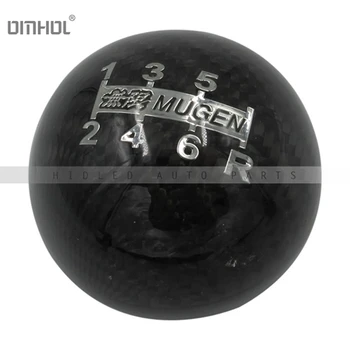 

Free Shipping Universal Carbon Fiber Round Car Gear Shift Knob