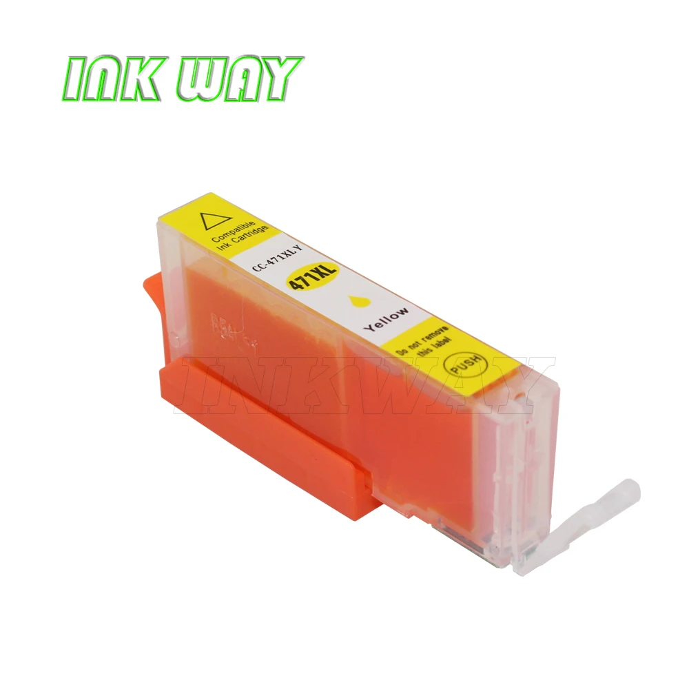 Чернила способ 10 шт PGI-470 BK CLI-471 BK C M Y Совместимый чернильный картридж для принтера canon принтерам PIXMA MG7740 TS8040 TS9040 принтер