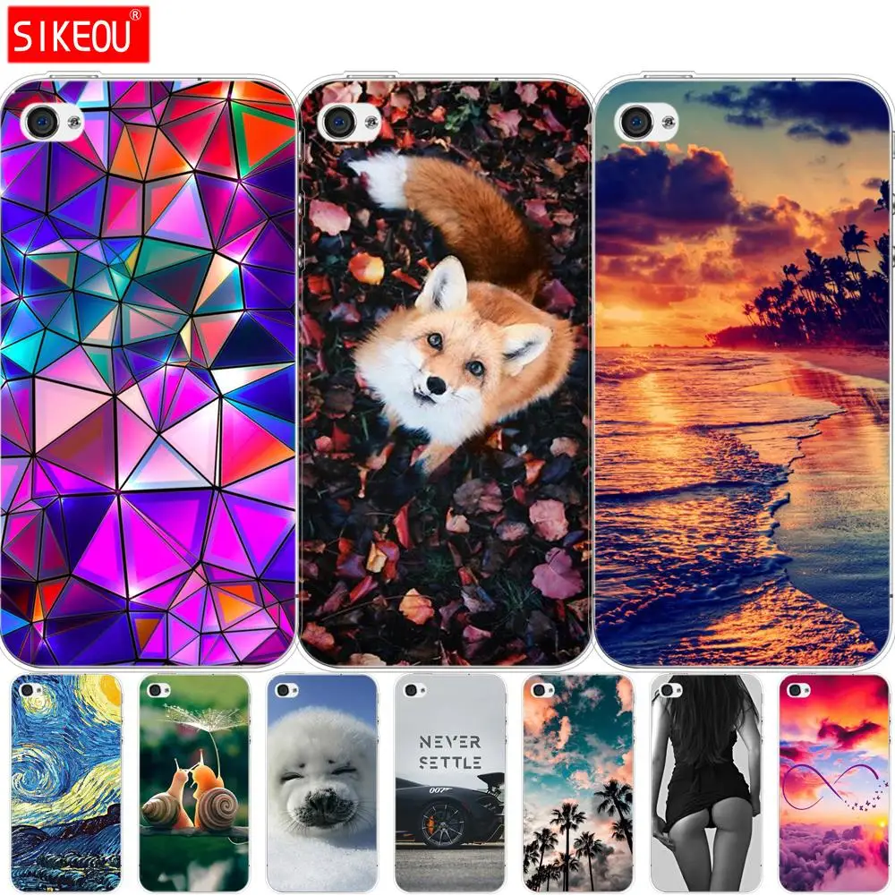 Custodia Per Iphone 5S 5S Se 4 4S Custodia Morbida In Tpu Cover Per Telefono Per Apple Iphone 6 S 6 S Plus Cover Full 360 Custodia Protettiva